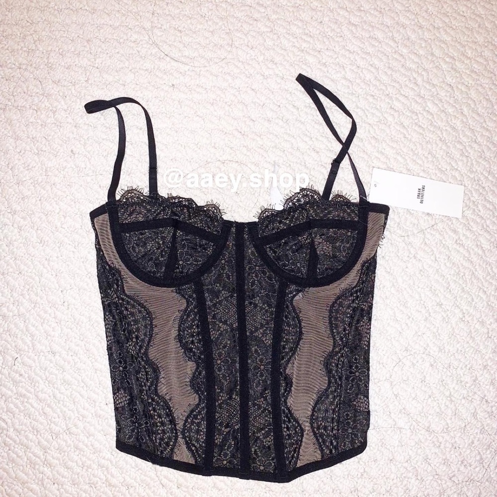 BNWT Urban Outfitters Under Modern Love Corset Top